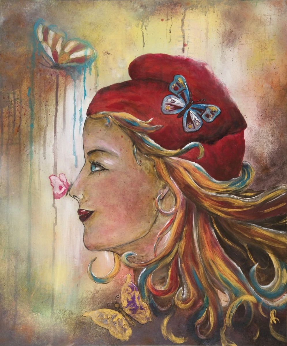 Marianne et les papillons, de Anne Robin  The Art Cycle