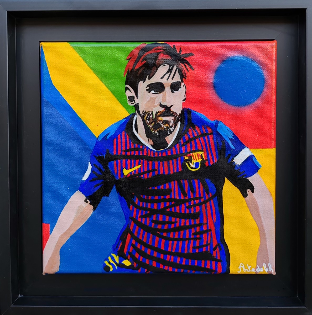 Messi, de Delphine Sénéchal The Art Cycle