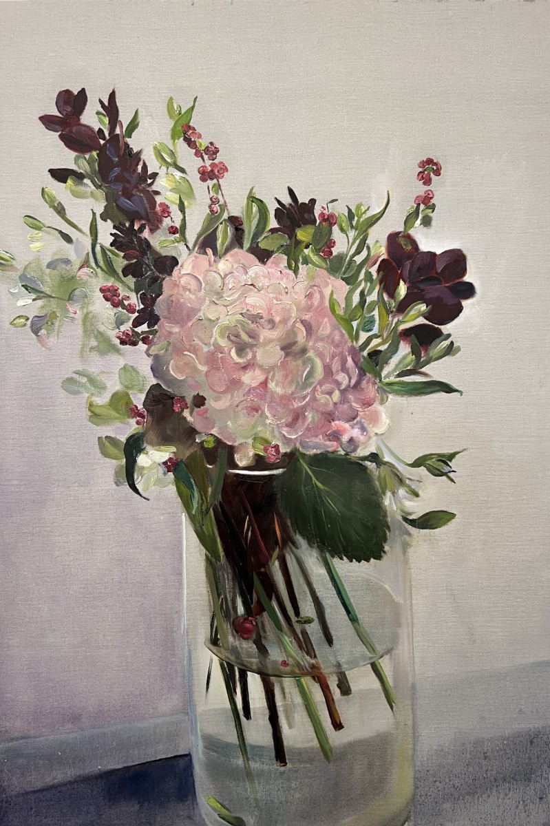 Grand bouquet de hortensias, de Cécile Guth The Art Cycle