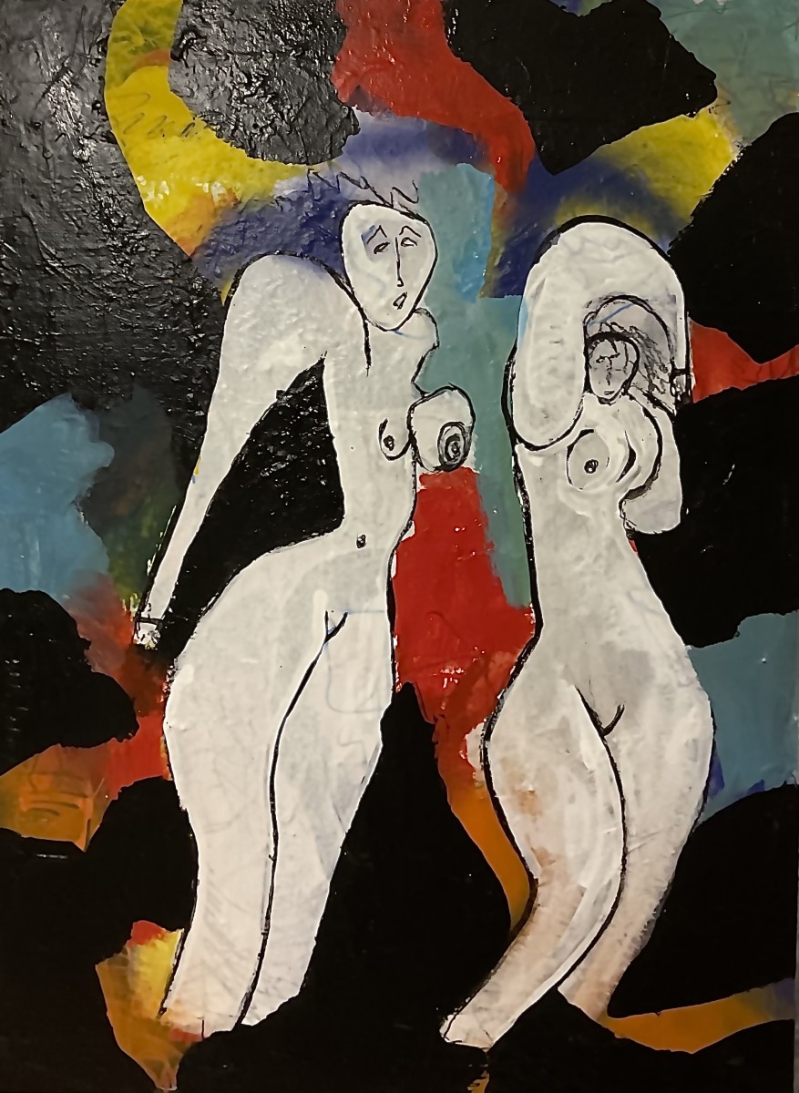 Les 2 muses, de Jean-Michel Barrois The Art Cycle