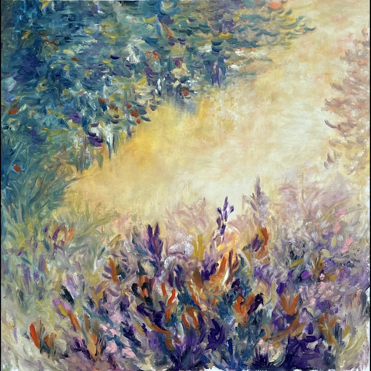 Jardin fleuri, de Marie-Evelyne The Art Cycle