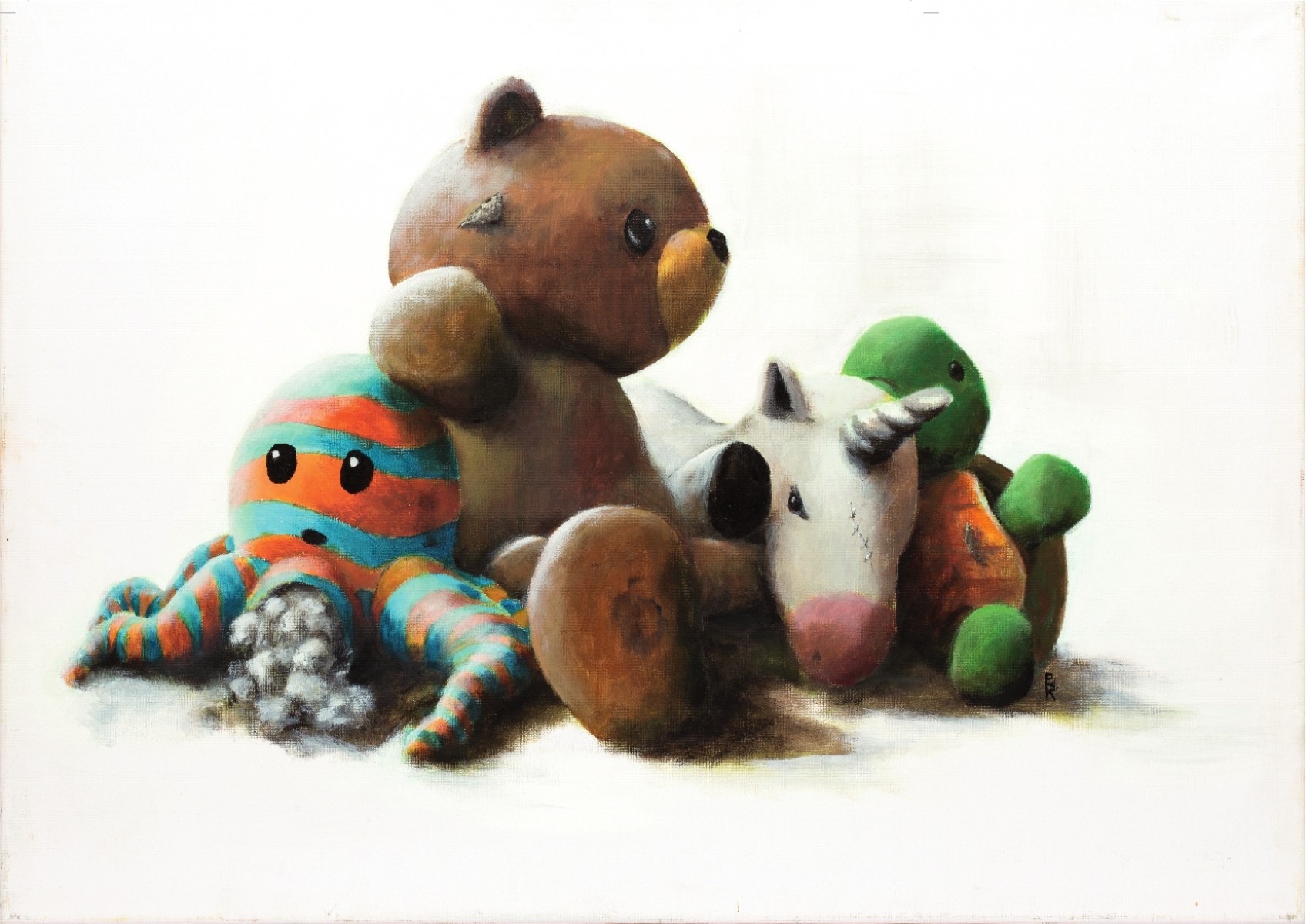 Gang de Peluches, de Seb Bak The Art Cycle